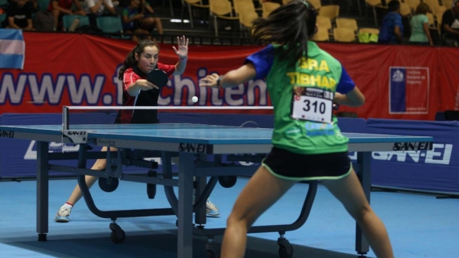 Chile obtuvo cuatro medallas en el Sudamericano de tenis de mesa