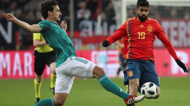 Alemania y España firmaron entretenido empate en Düsseldorf