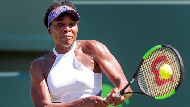Venus Williams eliminó a la campeona vigente del Miami Open