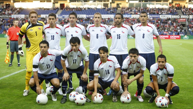 Así fue el duelo Dinamarca-Chile de 2009