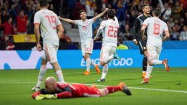 La selección de España humilló a la Argentina de Jorge Sampaoli