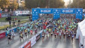 Entel Maratón de Santiago lanzó aplicación para seguir en tiempo real a los corredores