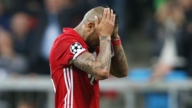 DT de Bayern confirmó que Vidal se perderá por lesión el clásico contra Borussia