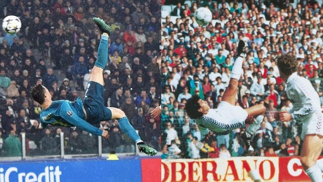 ¿Cuál es la mejor chilena en la historia de Real Madrid? ¿Cristiano o Hugo Sánchez?