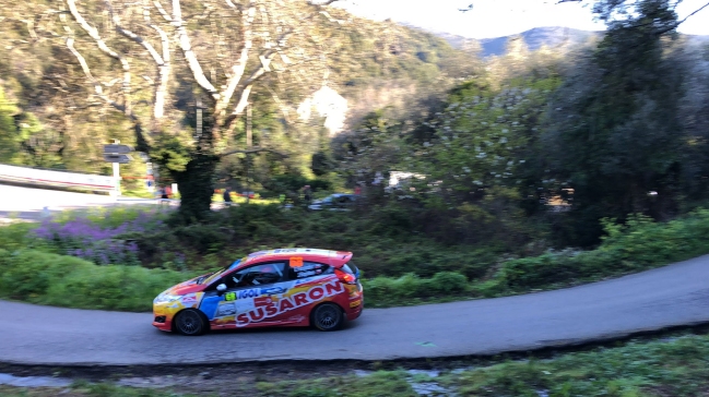 Chilenos Fernández y Riquelme fueron 9° en primera etapa del Rally Junior de Francia