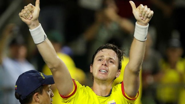 Colombia derrotó a Brasil y accedió al repechaje del Grupo Mundial de Copa Davis