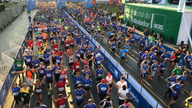 La edición 2018 del Maratón de Santiago