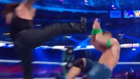 La pésima simulación de John Cena en su combate contra Undertaker