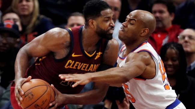 New York Knicks venció a Cleveland Cavaliers en el cierre de la temporada regular