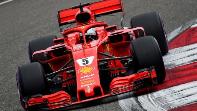 La grilla de salida en el Gran Premio de China en la Fórmula 1