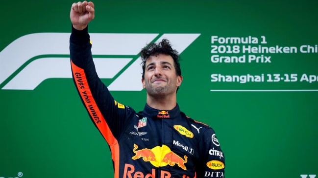 Daniel Ricciardo dio el golpe y se quedó con el Gran Premio de China de la Fórmula 1