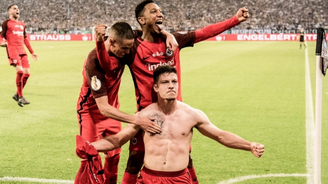 Eintracht Frankfurt será rival de Bayern Munich en la final de la Copa de Alemania