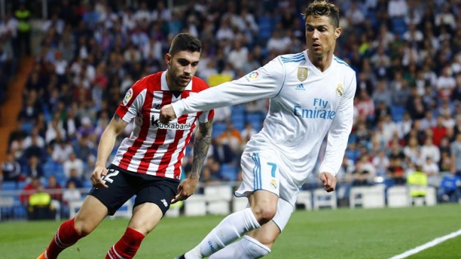 Cristiano Ronaldo salvó sobre la hora a Real Madrid ante Athletic Bilbao