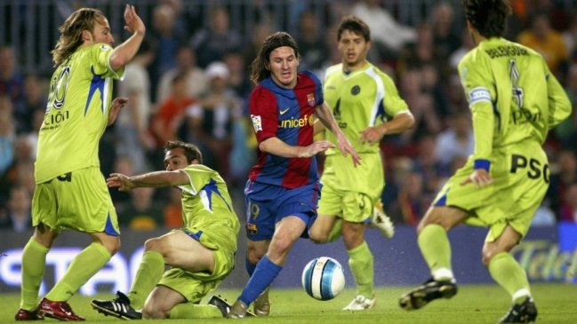 Se cumplieron 11 años del recordado gol "maradoniano" de Lionel Messi a Getafe
