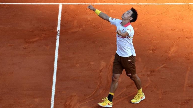 Kei Nishikori derribó a Zverev y jugará la final de Montecarlo ante Rafael Nadal