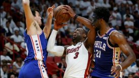 Philadelphia 76ers derrotó a Miami Heat y quedó a un triunfo de liquidar la serie