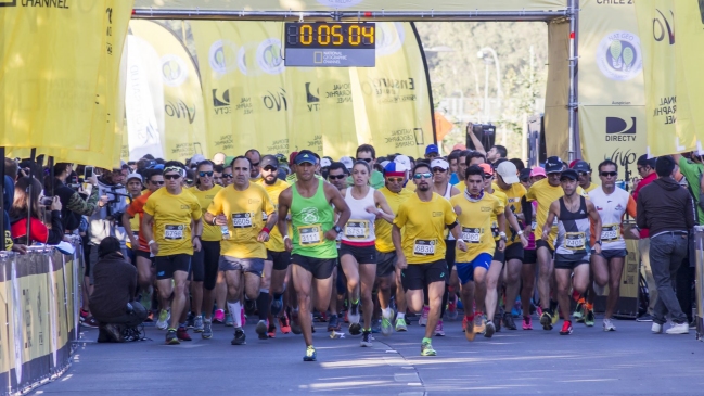 Nat Geo Run convocó a más de siete mil corredores en Santiago
