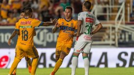 Eduardo Vargas anotó en empate de Tigres frente a Necaxa por la liga mexicana