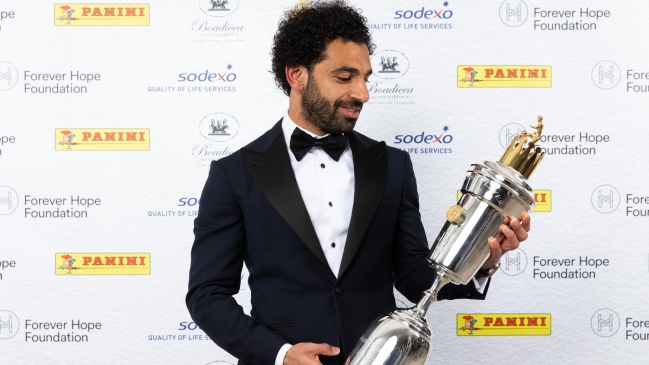 Mohamed Salah fue elegido el mejor jugador del año en Inglaterra