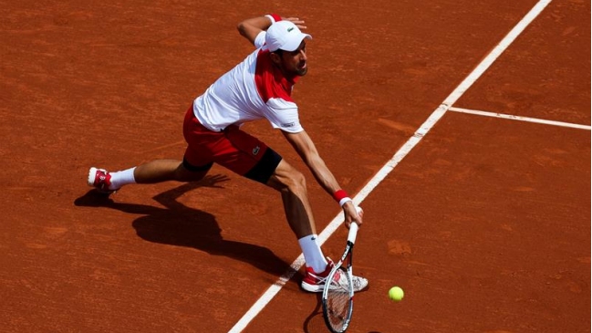 Novak Djokovic tuvo un corto paso por el "Conde de Godó" de Barcelona