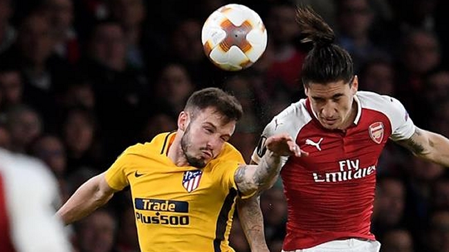 Atlético de Madrid rescató un valioso empate en su visita a Arsenal por Europa League