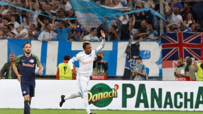 Olympique Marsella tomó ventaja en semifinales de la Europa League al vencer a Salzburgo