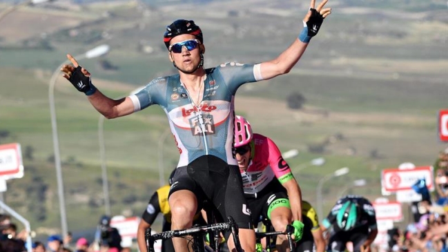 El belga Tim Wellens se impuso en la cuarta etapa del Giro de Italia