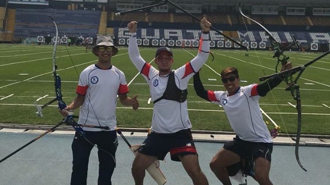 Arqueros Ricardo Soto, Andrés Aguilar y Felipe Pérez brillaron con primer lugar en Guatemala