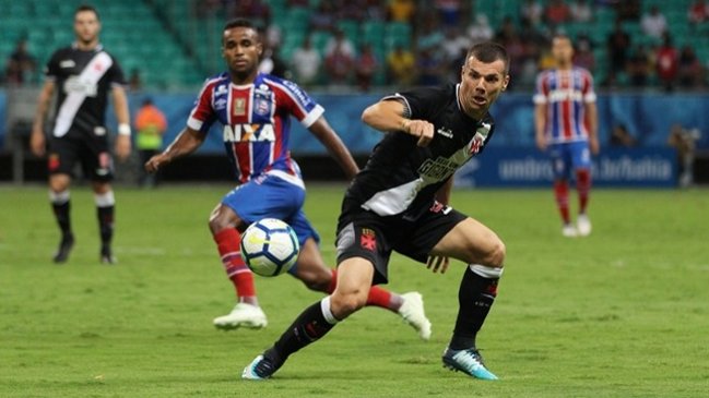 Vasco da Gama sufrió duro traspié ante Bahía en la Copa de Brasil