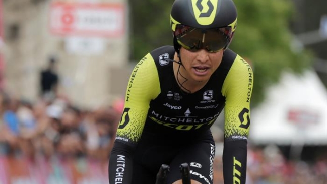 El colombiano Esteban Chaves se adjudicó la sexta etapa del Giro de Italia