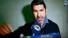 La crítica de Marcelo Salas a Fox en plena transmisión: "Se los dejo ahí"