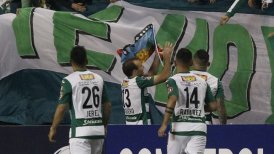 Mathías Riquero celebró gol de Temuco con bandera mapuche