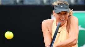 Maria Sharapova dio otro paso adelante en el torneo de Roma