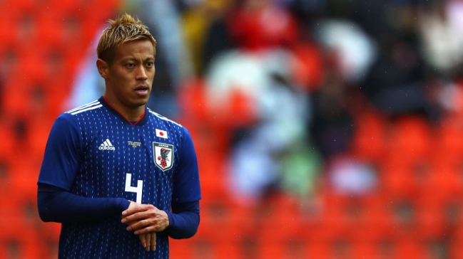Keisuke Honda lidera la prenómina de Japón de cara al Mundial