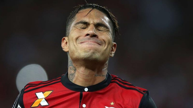 Flamengo suspendió contrato de Paolo Guerrero tras sanción del TAS por dopaje