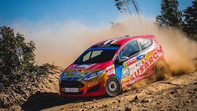 Dúo de Emilio Fernández y Joaquín Riquelme se ubicó cuarto en segunda etapa del Rally Portugal Junior