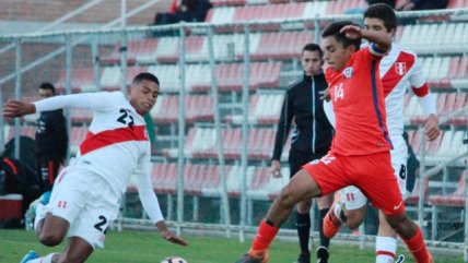 La selección chilena sub 17 venció a Perú y se quedó con la Copa Ciudad Capital de Rancagua