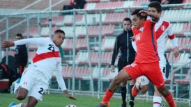 La selección chilena sub 17 venció a Perú y se quedó con la Copa Ciudad Capital de Rancagua