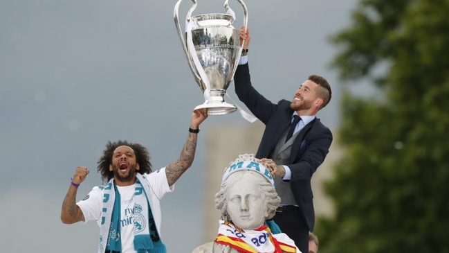 La polémica frase de Sergio Ramos en el festejo de Real Madrid