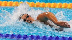 Kristel Köbrich obtuvo medalla de oro en los 400 metros libres de los Juegos Sudamericanos