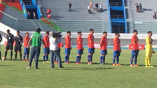 La Roja sub 20 salvó un empate ante Argentina en su debut por los Juegos Sudamericanos