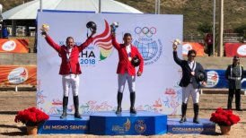 Chile ganó oro y plata en el debut de la equitación en Cochabamba 2018