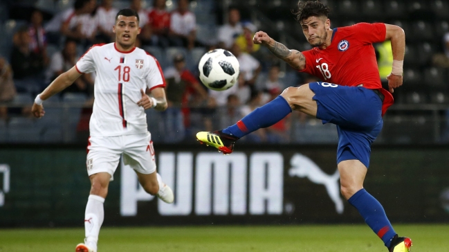 Chile enfrenta a Serbia en duelo amistoso
