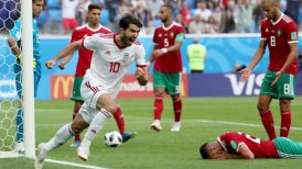 Irán derrotó a Marruecos con un agónico autogol