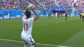 El burdo lateral de Irán que se viralizó en Rusia 2018