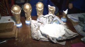 Banda argentina que transportaba droga en trofeos del Mundial fue desarticulada