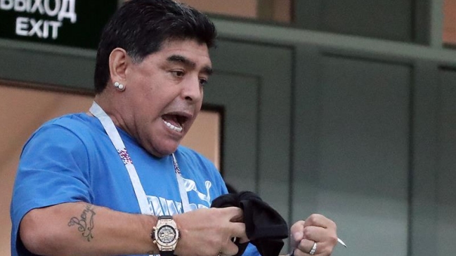 Maradona: Argentina no sabe a qué juega, no tiene solución para nada