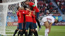 España ganó el Grupo B tras igualar con Marruecos en un partido con final dramático