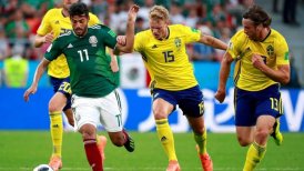 México clasificó a octavos pese a ser goleado ante Suecia que ganó el Grupo F