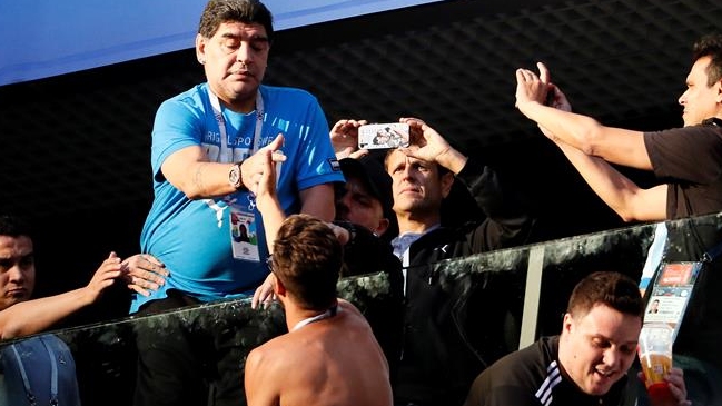 Diego Maradona: Le digo a todo el mundo que estoy muy vivo y bien cuidado